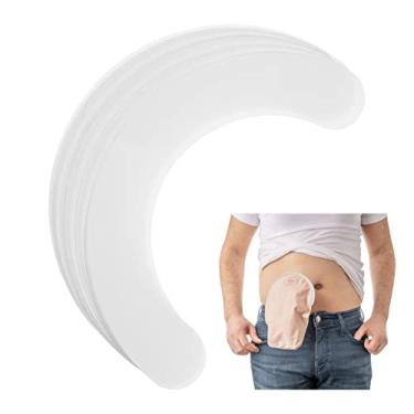 Imagem de COHEALI Fita para estoma 20 peças fitas de saco de colostomia tiras de barreira de estoma adesivos suprimentos de ostomia