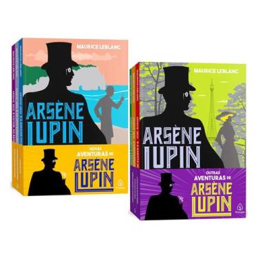 Imagem de Kit As Aventuras De Arsène Lupin 6 Volumes Série Netflix