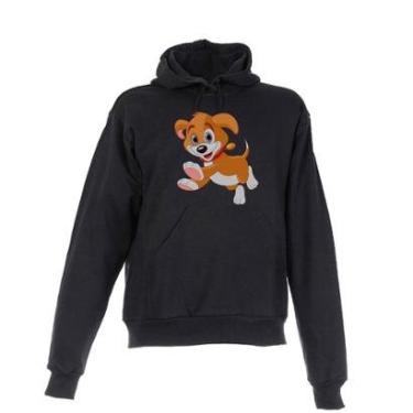 Imagem de Blusa De Frio Moletom Cachorrinho Infantil Juvenil-Unissex