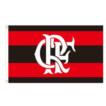 Imagem de YERCHIC Bandeira do Flamengo para Fãs de Futebol do Brasil Banner 3x5f Garagem Interior Exterior Quarto Homem Caverna Decoração de Parede