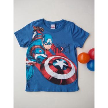 Imagem de Camiseta The Avengers Hulk/Capitão América Malwee