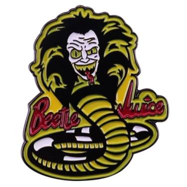 Imagem de Crachá de pino esmaltado Ghost with the Most Horror Comedy Movie Cobra Cobra 3,15 cm, 1.25 Inches, Esmalte, Esmalte