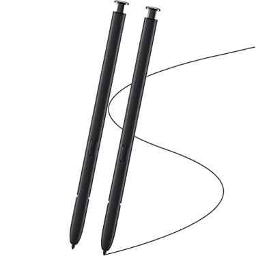 Imagem de Pacote com 2 canetas de substituição para Galaxy S22 Ultra S para Samsung Galaxy S22 Ultra 5G 6,8 polegadas, SM-S908U, todas as versões, caneta Stylus para tela sensível ao toque (sem Bluetooth) +