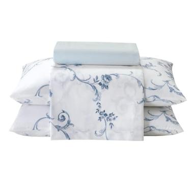 Imagem de Dohler, Jogo de Lençol Premium Casal 4 Peças Celeste Dohler 100% Algodão
