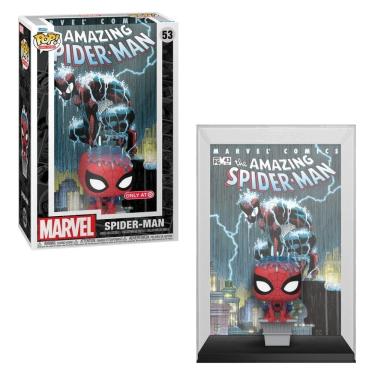 Imagem de Boneco Funko Pop Marvel Comic Cover - Amazing Spider-Man
