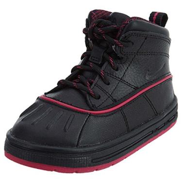 Imagem de Nike Toddlers Woodside 2 High (TD) Black/Black/Fireberry Casual Shoe 5.5 Infants US