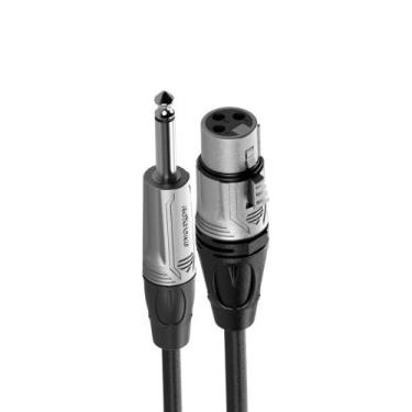 Imagem de Cabo para Microfone XLR/P10 5 metros Roxtone DMXJ210L5