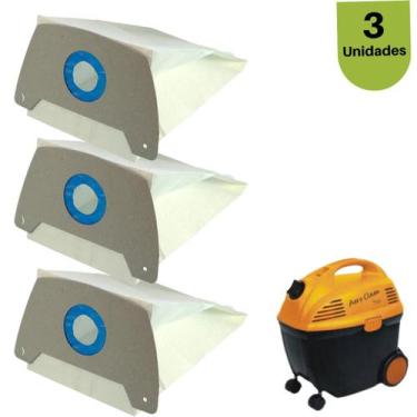 Imagem de Saco de Aspirador WAP Aero Clean Linha Pro e Casa 3 unidades - Allclea