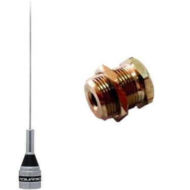 Imagem de Antena Móvel 1/4 de Onda VHF 200W 131-900mhz 50cm M-300C + Parafuso Fi