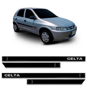 Imagem de Kit Jogo Friso Lateral Celta 2000 A 2005 4 Portas C/Grafia - Sanfil