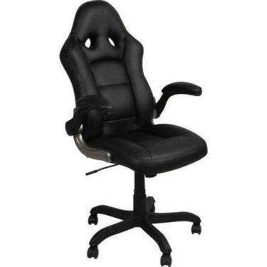 Imagem de Cadeira De Escritorio Comfort Premier Gamer Black Ate 150kg - Just Hom