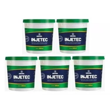 Imagem de KIT 5 Injetec impermeabilizante 900ml Anti mofo - VBRASIL