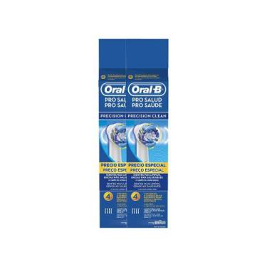 Imagem de Kit Refil para Escova Elétrica Oral-B Precision Clean - 8 unidades