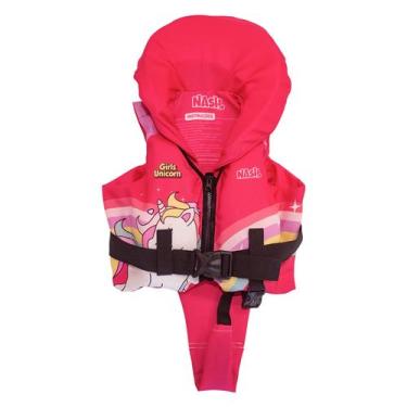 Imagem de Colete Salva Vidas Infantil Boia Com Proteção De Pescoço - Nash, UnicÓ