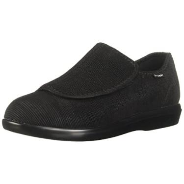 Imagem de Propét Pantufa masculina Cush Nfoot, Preto, 13 XX-Wide