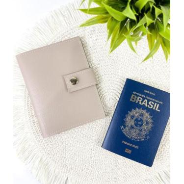 Imagem de Porta Passaporte Nude - Encanto Laser