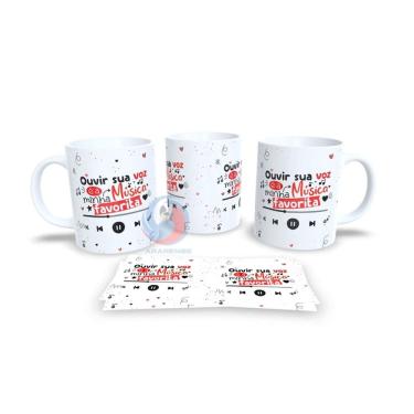 Imagem de Caneca Cerâmica Personalizada Dia dos Namorados / Casal - Modelo 785085