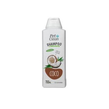 Imagem de Shampoo Pet Clean PetClean Coco Cães Cachorros Pet 700ml