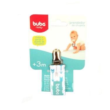 Imagem de Prendedor De Chupetas Universal Seta Menino Azul Buba Toys 10667