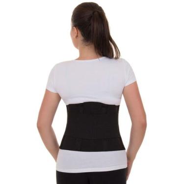 Imagem de Cinta Modeladora Abdominal Lombar Macro Preto - Artipé, P