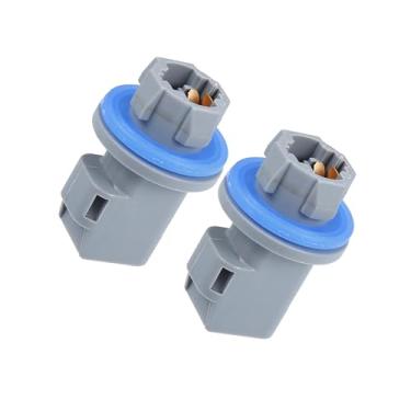 Imagem de VekAuto Placa de Licença Luz Traseira Lâmpada de Freio Soquete F81Z13411AA para Ford F-150 2004-2021 Plástico Cinza (conjunto de 2) Acessórios Automotivos