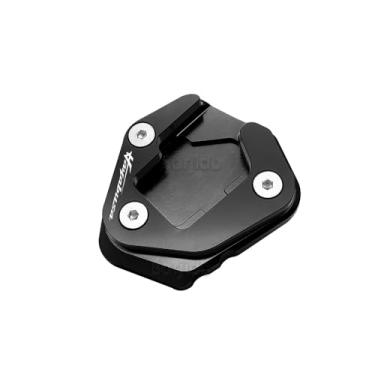 Imagem de Para Hayabusa 2021 2022 2023 2024 placa de extensão de suporte suporte lateral para pé GSX-R 1300 GSX 1300R suporte lateral do pé placa de amplificação