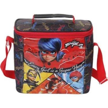 Imagem de Lancheira Térmica Infantil Escolar Miraculous Max Dermiwil-Feminino