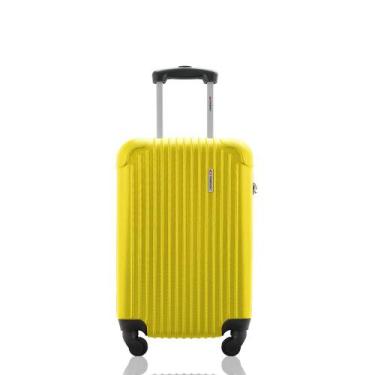 Imagem de Mala de Bordo 10kg Viagem Rígida Rodas 360º ABS Cadeado Segredo Gladia