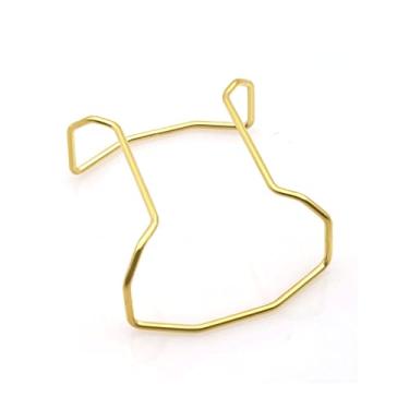 Imagem de Generic Walieoka Protetor de relógio de aço inoxidável compatível com G5600E/GLX5600, protetor de relógio de fio para G5600E/GLX5600/GW-M5610/GW5610 (dourado)