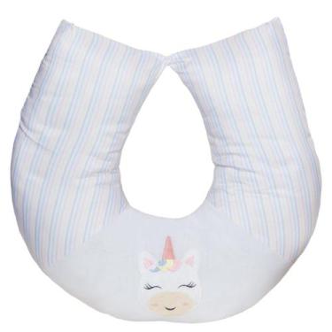 Imagem de Almofada Amamentação Amiguinhos Bordada para Bebê - Miguel Baby Enxova