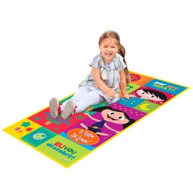 Imagem de Tapete Infantil O Show Da Luna 140x68 Cm Lider Brinquedos - Líder Brin