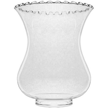 Imagem de Cupula Baixa de Vidro Transparente para Lampião Vintage - CM GLASS - C