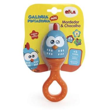 Imagem de Mordedor e Chocalho De Atividades Galinha Pintadinha Elka
