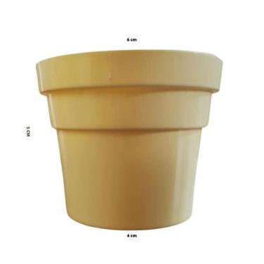 Imagem de Kit Com 50 Un De Mini-vasos  Suculenta N9- 200ml Várias Cores - 4Estaç