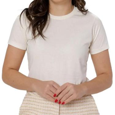 Imagem de Blusa Feminina T-Shirt Feminina Blusinha Lisa - Time Look, Pink, G