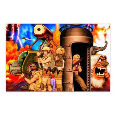 Imagem de Quebra-cabeça Personalizado Metal Slug 60 Peças - Pomps Geek