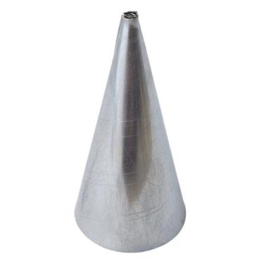 Imagem de Bico para confeitar 124 3,4x6,2 inox decoração confeitaria - WALPAN