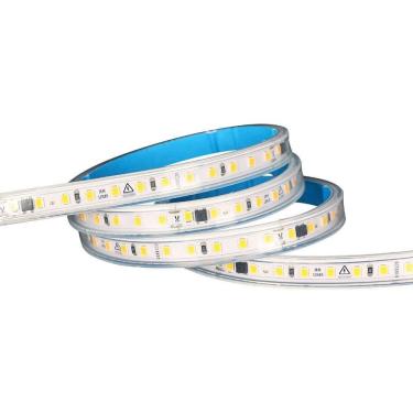 Imagem de Fita De Led Nordecor Com 100 Metros Ip65 120leds-m 10w 127v 2700k Luz Amarela