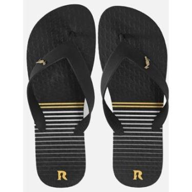 Imagem de Chinelo Reserva Masculino Listra Yellow Summer Preto-Masculino