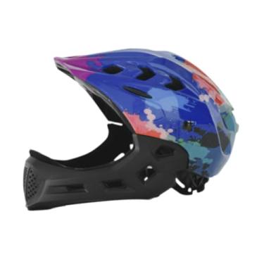 Imagem de kowaku Capacete de bicicleta infantil Capacete de ciclismo de estrada Capacete de bicicleta infantil moderno Capacete esportivo para skate Escalada ao ar, Azul