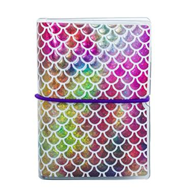 Imagem de Carteira feminina para cartão de crédito e lealidade, porta-cupons, mini organizador de álbum de fotos, Glittery Mermaid, one size