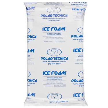 Imagem de Gelo Artificial Espuma Ice Foam 2000g  Caixa Fechada com 5 unidades - 