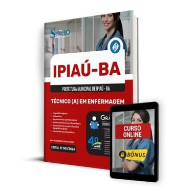 Imagem de Apostila Prefeitura de Ipiaú - BA 2024 - Técnico(a) em Enfermagem  - E