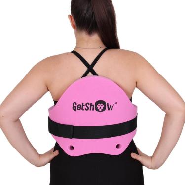Imagem de Colete Flutuador para Hidroginástica Cinto Natação Boia 73x31x3cm Eva 140k Getshow-Unissex
