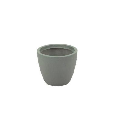 Imagem de Vaso Tramontina Asteca Polietileno Verde Sálvia Prato 32cm Tramontina