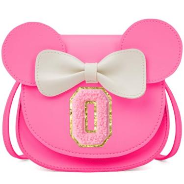Imagem de OYLOLA Presentes de aniversário para meninas de 3, 4, 5, 6, 7 e 8 anos, bolsa infantil para meninas pequenas, presente para meninas, Rosa - rosa, O