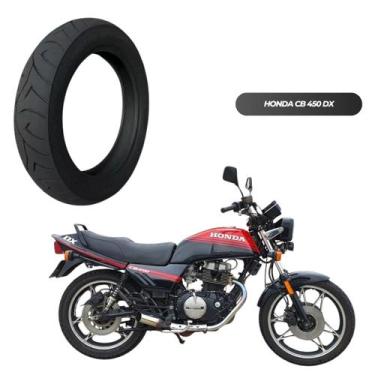 Imagem de Pneu 130/70-17 p/ Moto CB 500 CB 450 XT660 CB 450 DX  + Brlnde (Redinh