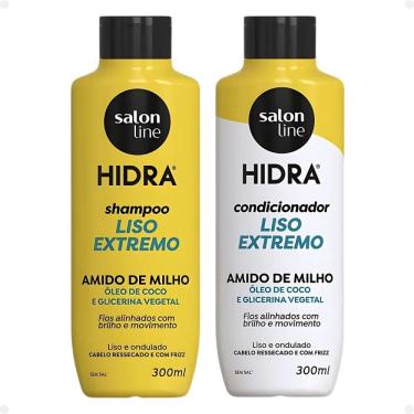 Imagem de Salon Line Hidra: Shampoo e Condicionador Liso Extremo 300ml