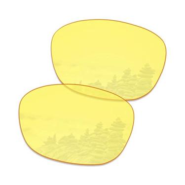 Imagem de SmartVLT Lentes femininas de substituição amarelo HD para óculos de sol Oakley Drop In OO9232