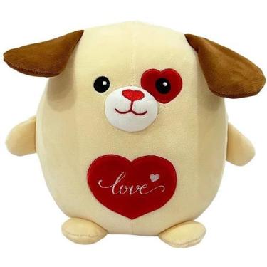 Imagem de Pelucia Cachorro Love 20CM CAA0102 Bege - Caatoys
